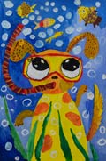 ‘Brovko the diver’, Veronika Pidlubna, 7 years old, (teacher O.O. Lysenko), Golovanivsk