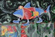 ‘The price of chaos’, Nikita Zaoburnyi, 9 years old, (teacher M.I. Bas), Gorodok