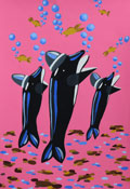 ‘Dancing’, Anna Bihun, 8 years old, (teacher A.M. Peliukh), Gorodok