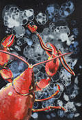 ‘When pigs fly’, Danyil Bas, 8 years old, (teacher M.I. Bas), Gorodok
