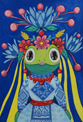 ‘Three wishes’, Daria Baitazarova, 9 years old, (teacher M.I. Bas), Gorodok