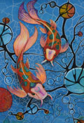 ‘Another dimension’, Yuliia Chupak, 8 years old, (teacher M.I. Bas), Gorodok