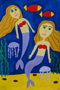 ‘Dance’, Diana Ankudinova, 8 years old, (teacher O.V. Obukhova), Zarichne