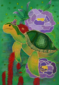 ‘Pixel journey’, Rostyslav Kruhlikov, 11 years old, (teacher N.Y. Bagola), Gorodok