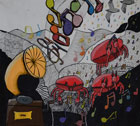 ‘Sand crab jazz’, Artem Ivaskiv, 11 years old, (teacher O.I. Shpuk), Kalush