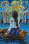 ‘Journey to wonderland’, Daryna Sobko, 12 years old, (teacher O.Ye. Marchuk), Gorodok
