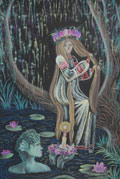 ‘Kupala eve festivities’, Anna Yarchuk, 12 years old, (teacher O.Ye. Marchuk), Gorodok