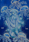 ‘Amphibian man’, Sofiia Stukalo, 12 years old, (teacher N.Y. Bagola), Gorodok
