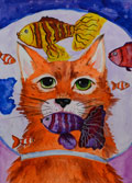 ‘Hunter’, Sofiia Khmyz, 10 years old, (teacher S.I. Kyrnychna), Khmelnytskyi