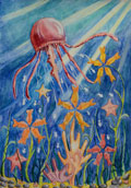 ‘Sea gopak’, Sofiia Kuzmenko, 10 years old, (teacher A.V. Levchuk), Ovrutsk