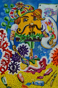 ‘Inspiration’, Uliana Tsebriienko, 10 years old, (teacher S.V. Mykyta), Oleksandriia