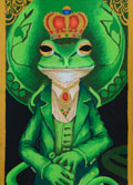 ‘Royal Frog-ness’, Vladyslav Melnychenko, 18 years old, (teacher R.B. Resnianska), Blahovishchenske