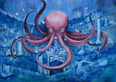 ‘Under the sway of the depths’, Alisa Bulkhina, 14 years old, (teacher Yu.V. Soliana-Gladka), Kyiv