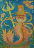 ‘Guardian of the waters’, Vladyslava Muliar, 13 years old, (teacher N.O. Faryniuk), Khmelnytskyi