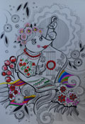 ‘Melody for the soul’, Khrystyna Moroko, 17 years old, (teacher S.V. Mykyta), Oleksandriia