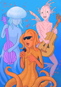 ‘Rock band ‘Mariana trench’, Dina Lukashevska, 14 years old, (teacher O.A. Novoselska), Kramatorsk