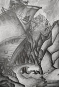 ‘Mary Celeste – where ships fall silent’, Dmytro Shovkoplias, 18 years old, (teacher Yu.V. Derzhanovska), Kostiantynivka